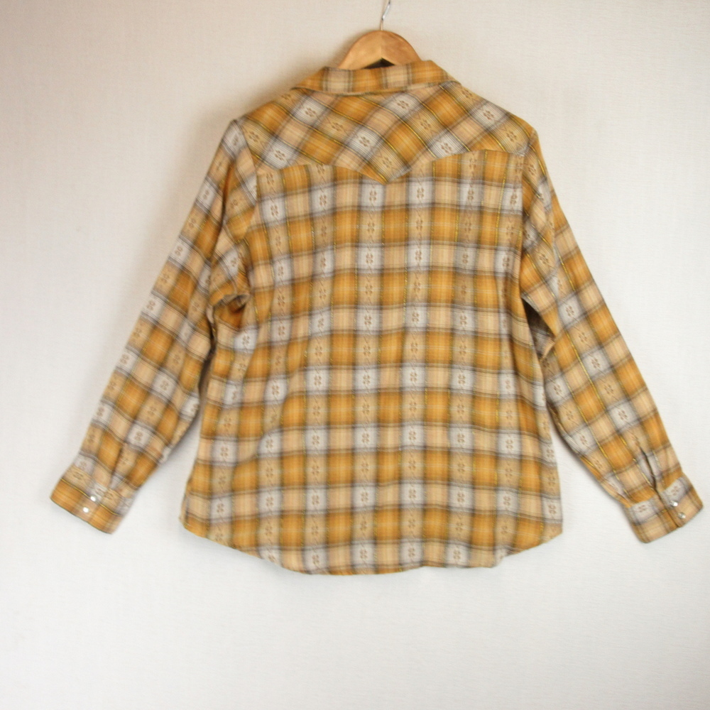 Wrangler Pearl Snap As Real As Long Sleeve Western Shirt Size XL - Picture 2 of 12